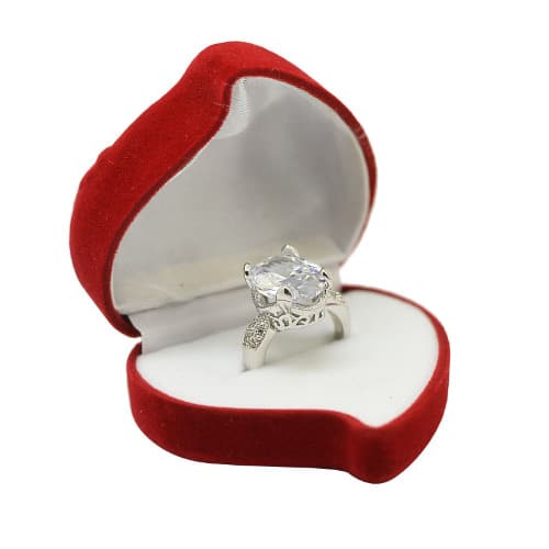Engagement Ring - Silver