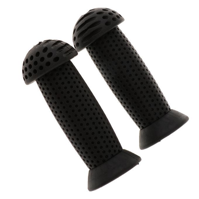 Bikes Grips Scooter Mushroom Style Bar Grip Rubber Cover D Type- Black