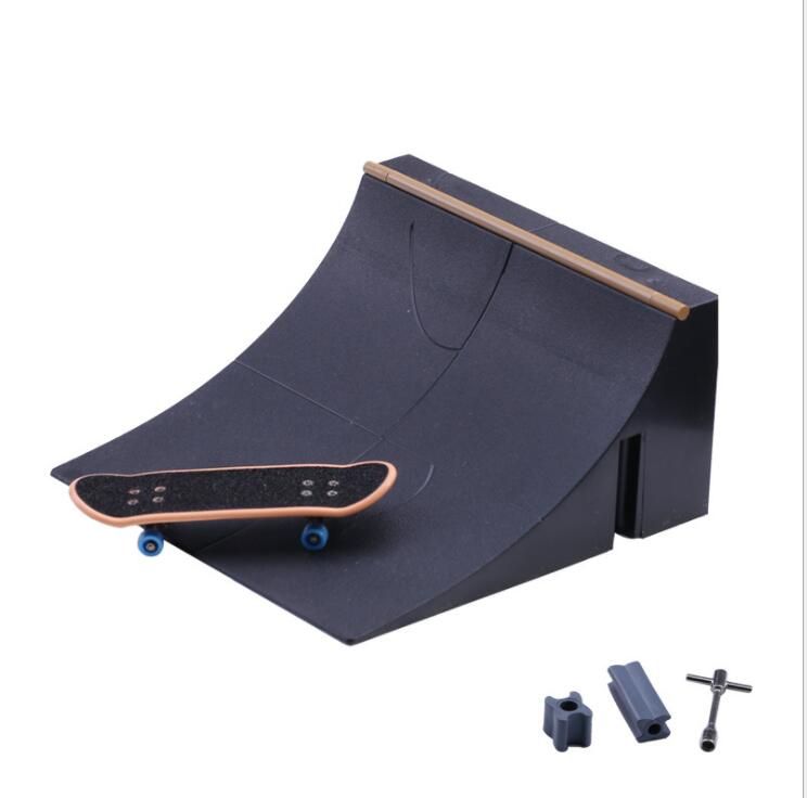 Tech Deck Skate Park Toy Skate Park Ramp Set Tech Practice Deck Funny Interior Extreme Sport Fingers Training Toys