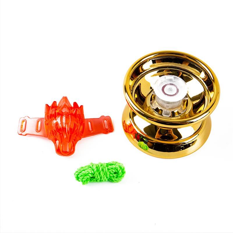 Aluminum Alloy Magic Yoyo Responsive High-speed Yoyo with Spinning String Toys