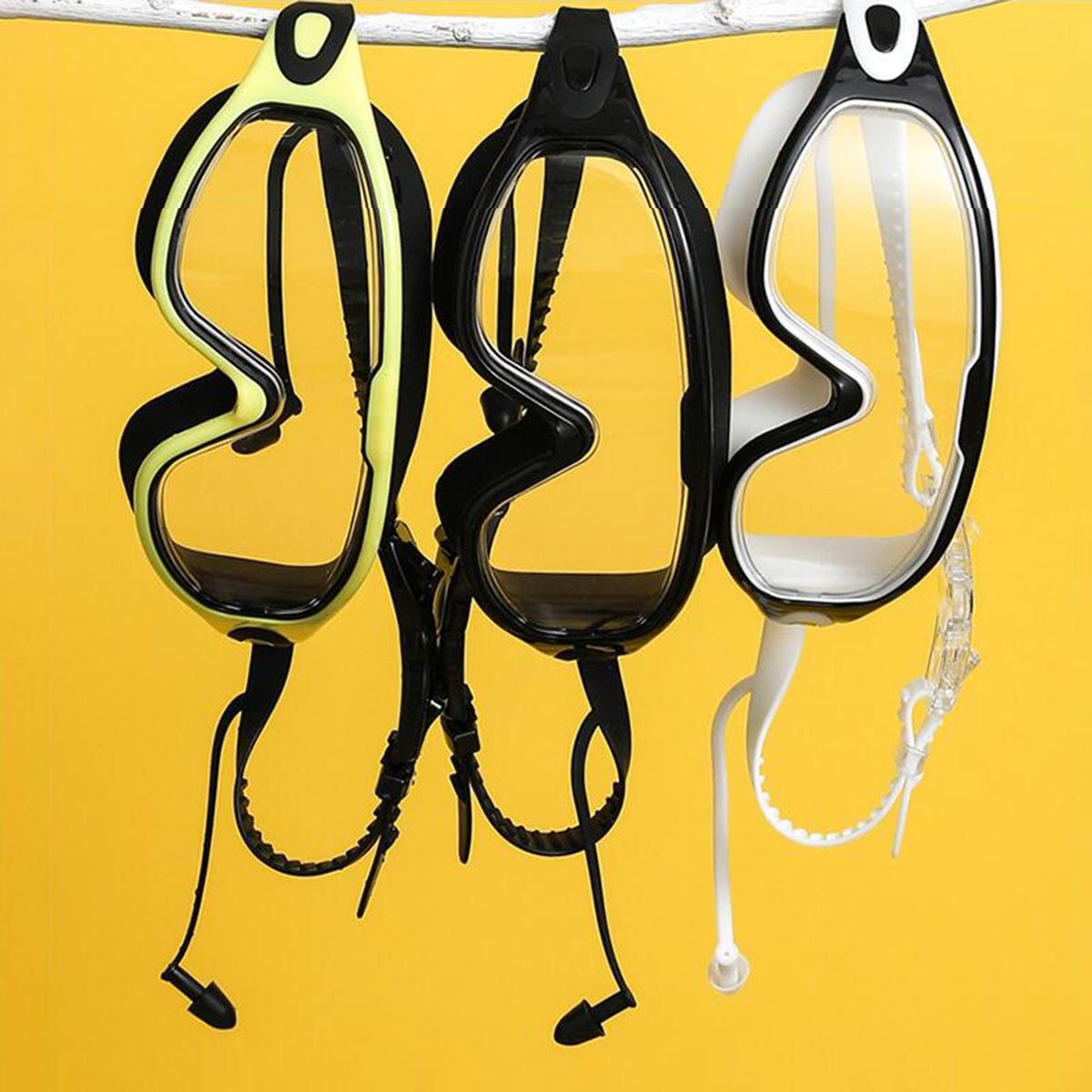 Swim Goggles Women Watertight Wide View No Leaking Water