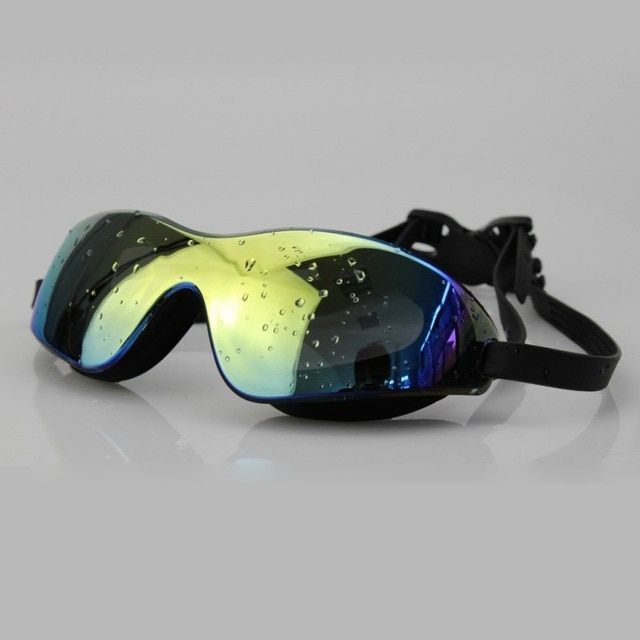 Waterproof Uv Protection Googles Swim Eye Wear Anti-Fog Big