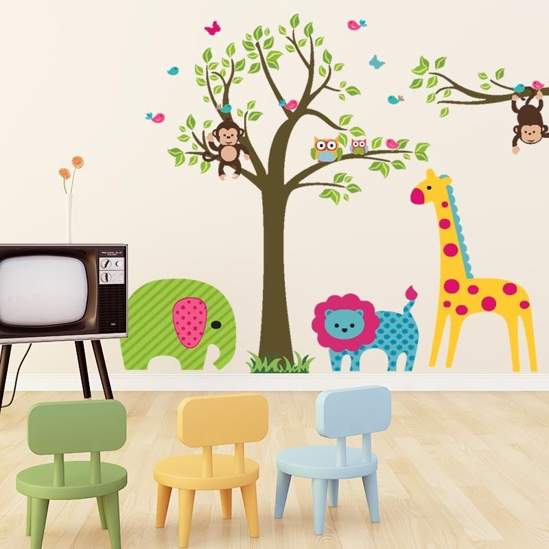 Cartoon Childrens Room Wall Stickers Stickers Stickers Child Baby Infant Height Removable Height Ruler 966202 Color-0