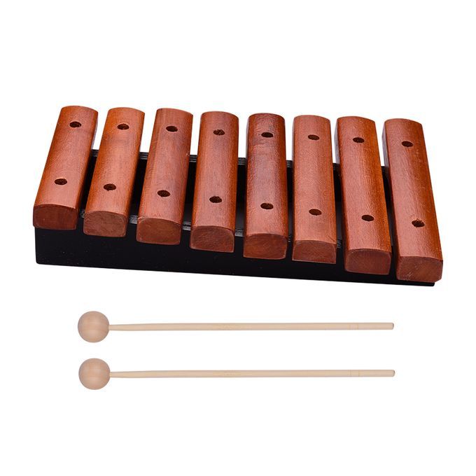Musical Instrument 8 Notes Wood Xylophone