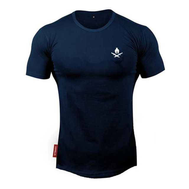 -New -Brand -Clothing -Fitness -Running -T -S Navy Blue 1_M