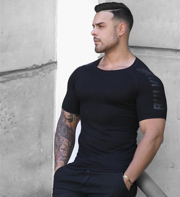 -New -Large-Type -Men -Compression -T-Shirt -Men Black 1_M