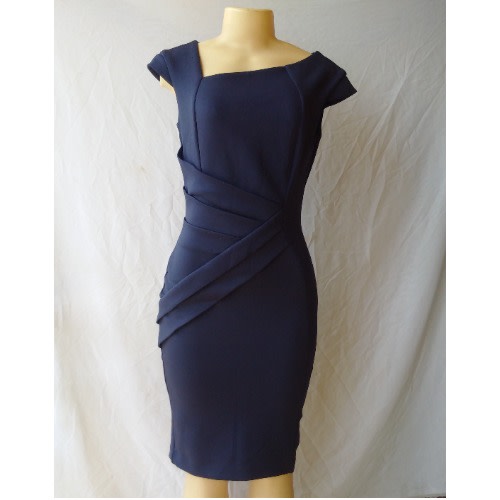 Women's Corporate Dress - Deep Blue