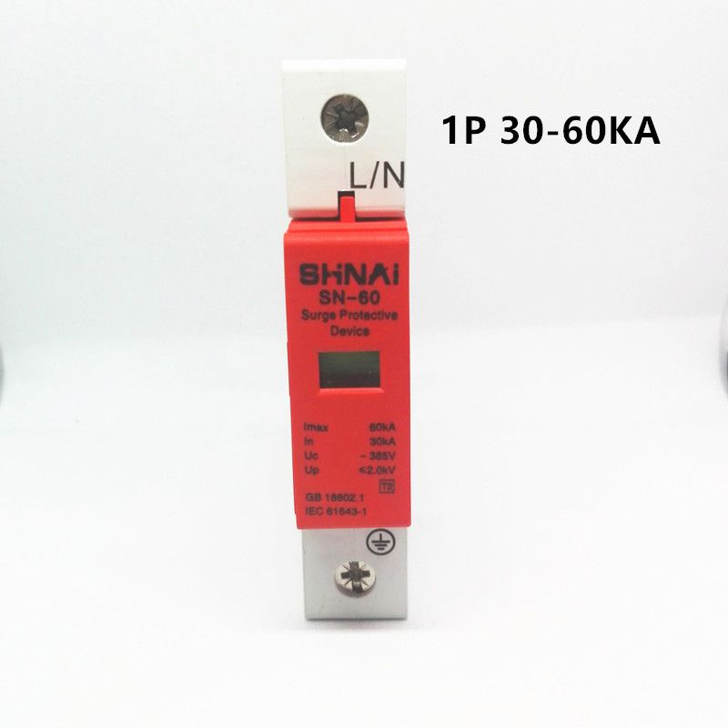 SPD 30-60KA 1P Surge Arrester Protection Device Electric