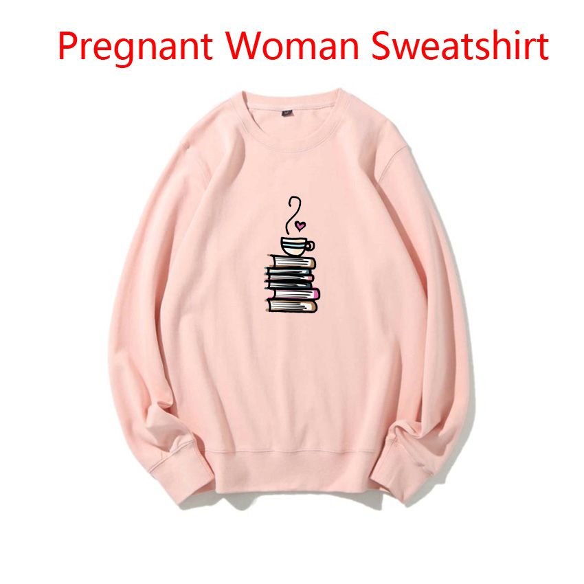 Pink 1055-Fashion Korean Version Maternity Women Sweaters Love Letter Funny Cute Sweet