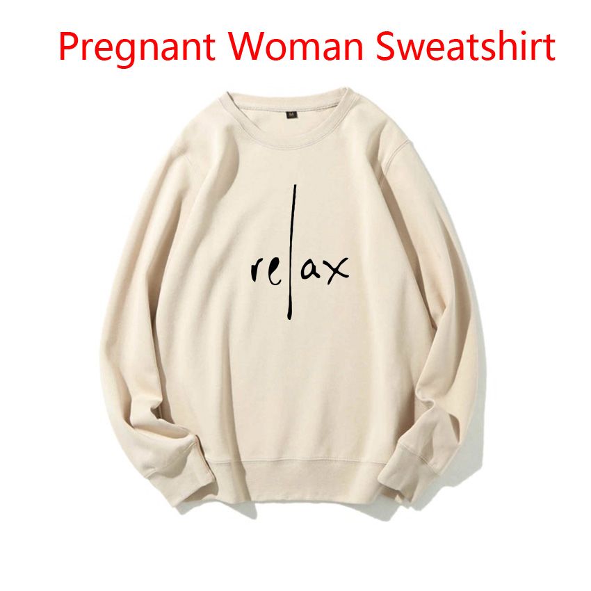 Khaki 1099-Fashion Korean Version Maternity Women Sweaters Leopard Pattern MAMA Letter