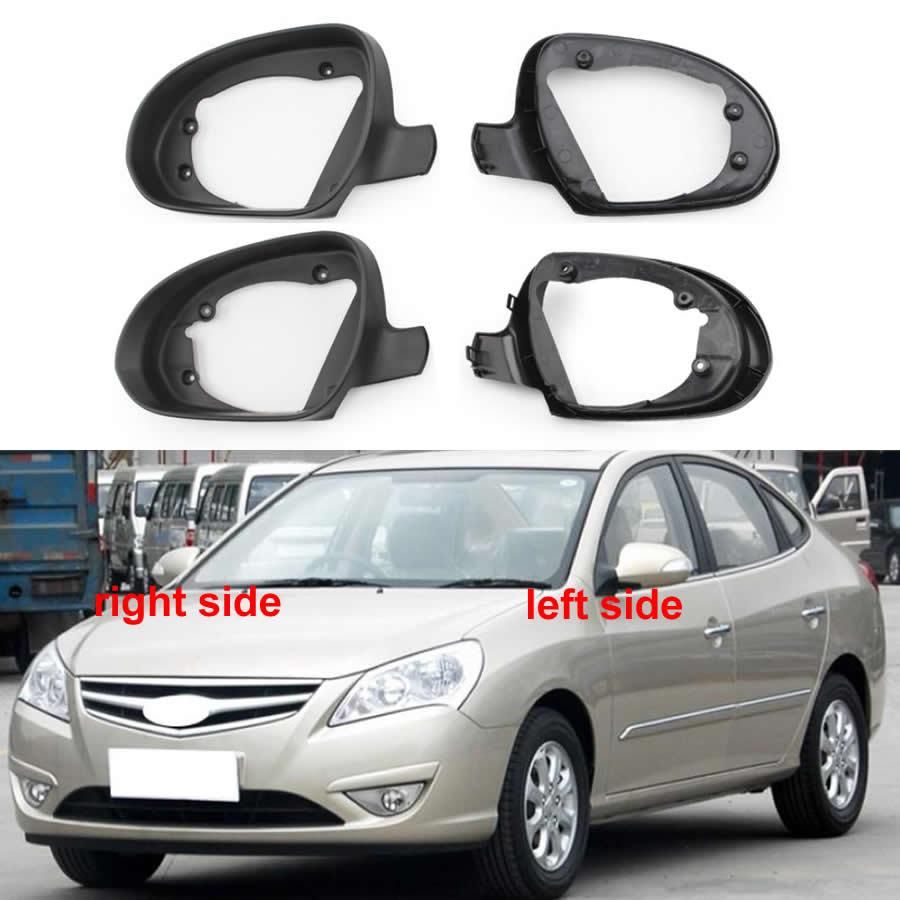 For Hyundai Elantra 2008 2009 2010 Car Accessories Replace Side Mirror Housing Frame Glass Surround Holder Trim