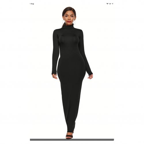 Long Sleeve Slim Body TurtleNeck Ladies Wear.