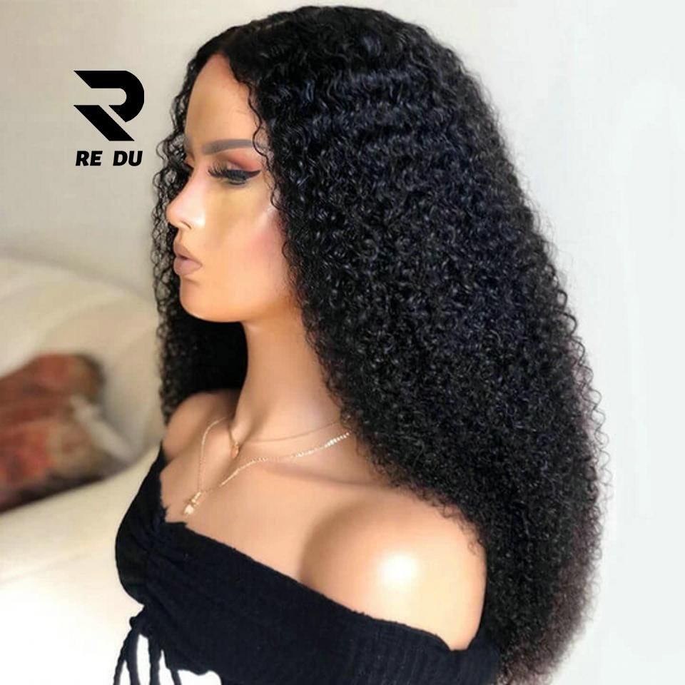Mink Cuticle Aligned Full Customize HD Frontal Wig - Afro Kinky Curly Wig for Black Women