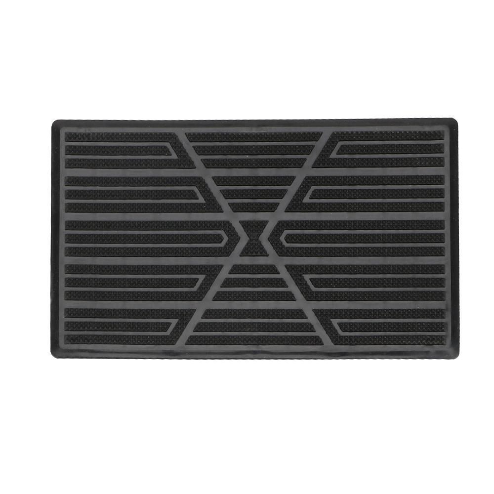 Car Carpet Mats Foot Heel Brake Pedal Floor Pad Patch Side Plate Universal Stainless Steel/PVC Automotive Accessories Interior