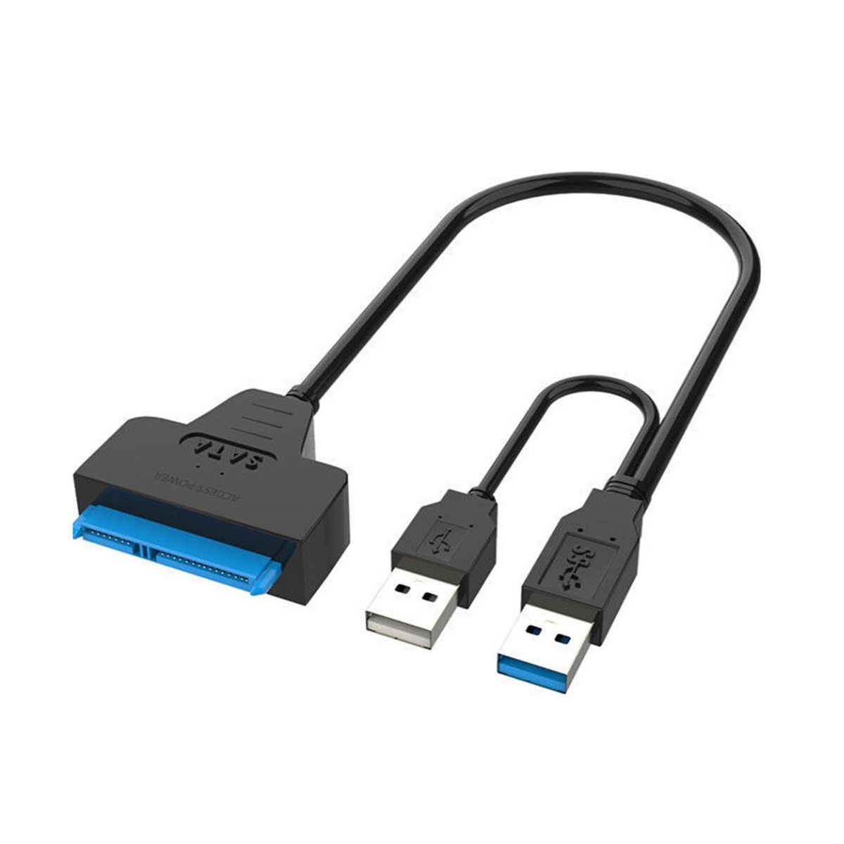 Converter Cable USB 3.0 to Hard Drive Adapter Black