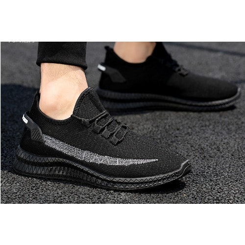 Men's Sneakers Shoes - Black