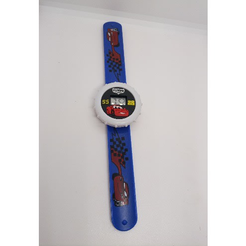 Lightening Macqueen Pixar Cars Digital Watch - Blue