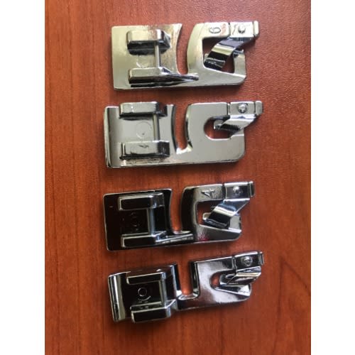 Sap On Rolled Hem Presser Foot For Domestic Sewing Machine