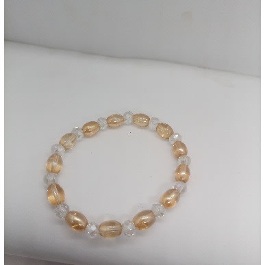 Stretchy Crystal Beaded Bracelet