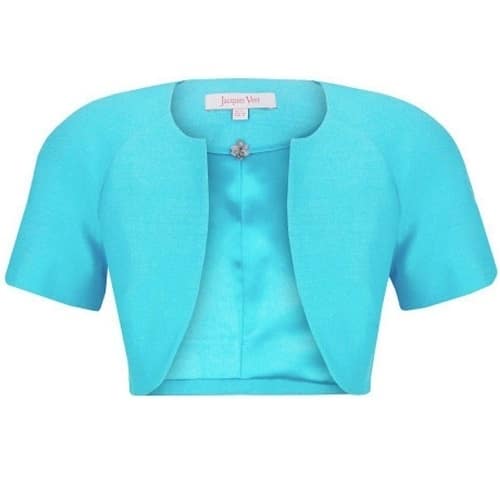 Turquoise Bolero Jacket