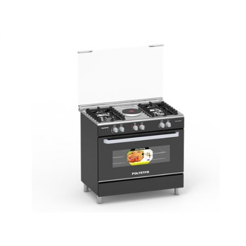 4 Gas Burner + 1 Hotplate With Auto - Ignition 950g1