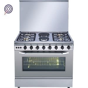 Free Standing Gas Cooker - 4 Gas + 2 Electric - Rc-92ge