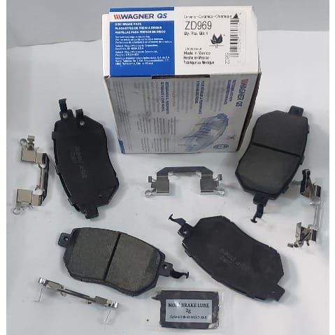 Qs Zd 969 Ceramic Front Brake Pad Set