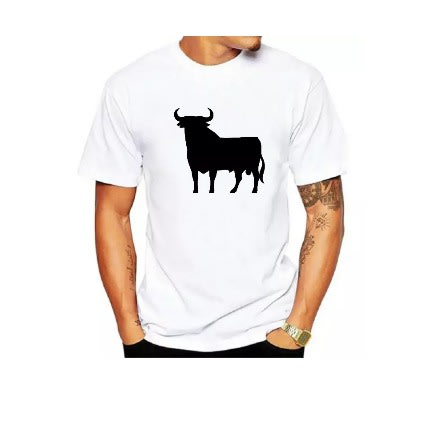 Bull Cotton T-shirt - White