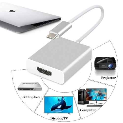 Usb C To Hdmi-Compatible Adapter