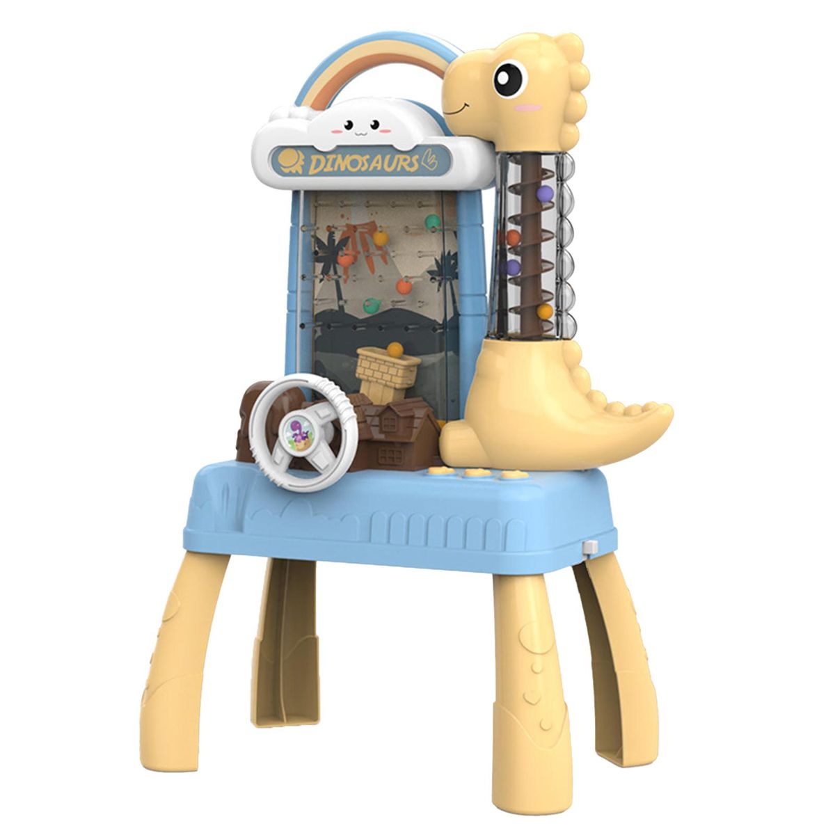 Kids Toy Dinosaur Pick Up Bean Preschool Kids Toy Blue