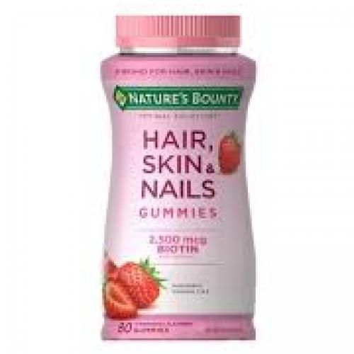 Nature'S Bounty Hair, Skin And Nails Gummies With Biotin ( 80 Counts)