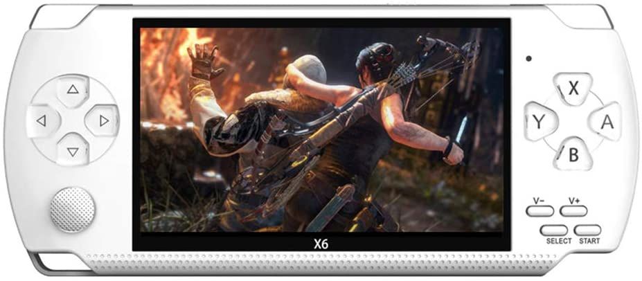 X6 Video Game Console Portable Handheld Game Player 4.3