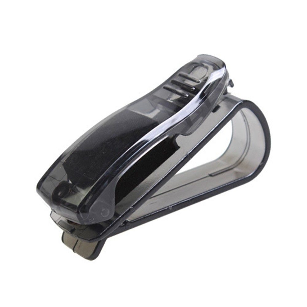 Car Glasses Clip Sunglasses Holder Clip Billfold Black