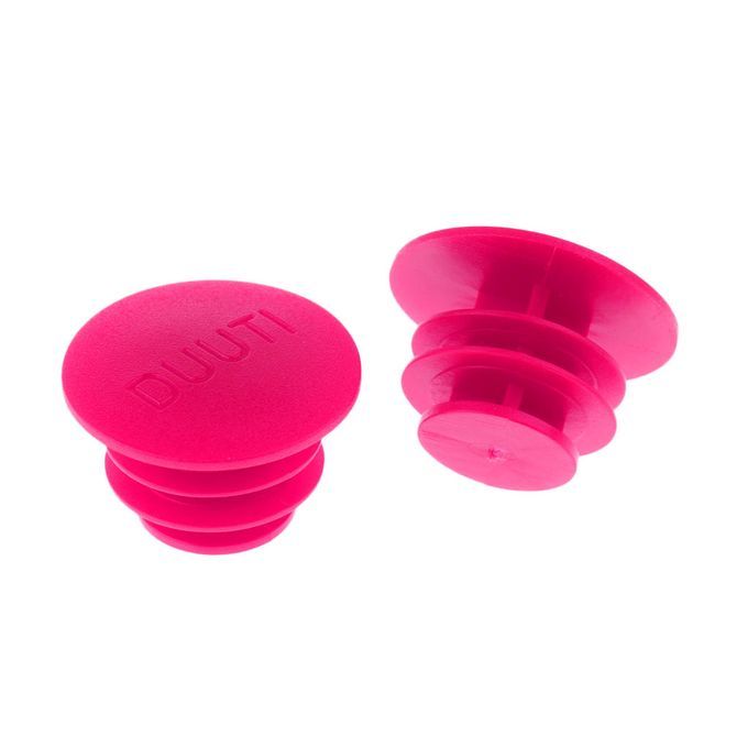 Bike Bicycle Handlebar End Plugs Bar Grip Plugs Handlebar Bar   Pink