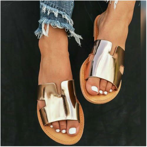 Classy Female Quality Gold Slips