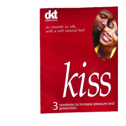 Dkt - Kiss Condom - 3's By 5 Packs