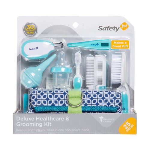 Safety 1st Deluxe 25-piece Baby Healthcare & Grooming Kit - Arctic Blue