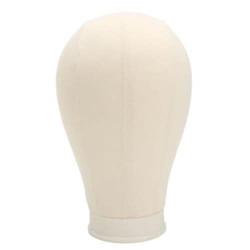 Canvas Wig Making Mannequin Head For Display