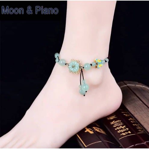 Hand-woven Anklet Braided Ladies' Leg Chain