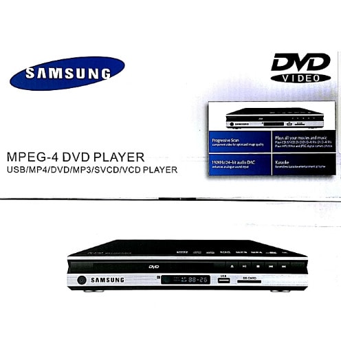 Dvd Player Mpeg-4 Black