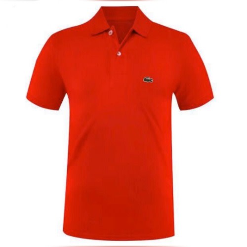 Red Breathable Mens Polo