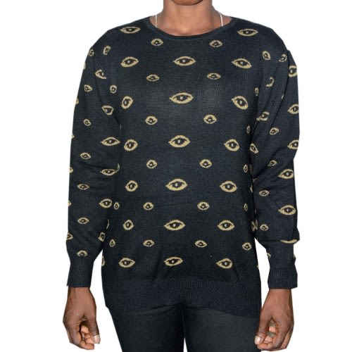 Unisex Cardigan- Black
