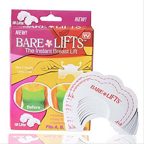 Instant Bare Breast Lifts - 10 Pieces