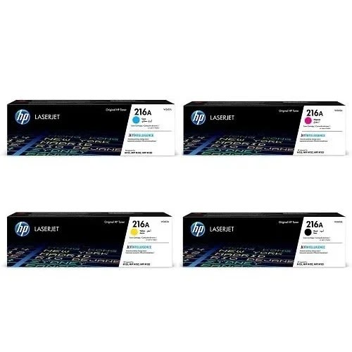 216 Laserjet Toner Cartridge Multi-Pack - Yellow - Magenta - Cyan - Black