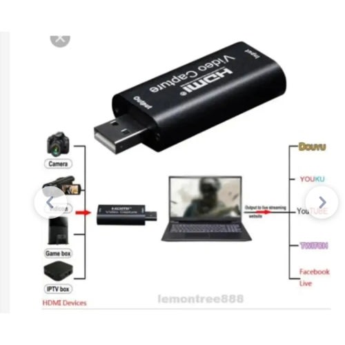 Hdmi To Usb 2.0 Capture Card