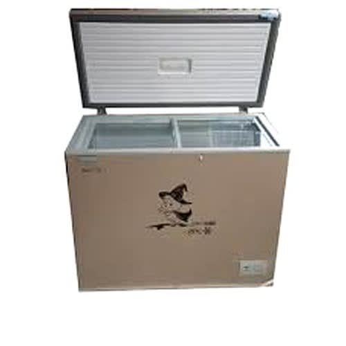 Anti Rust Deep Freezer With Glass Cover Bd-450g - 450L - Gold