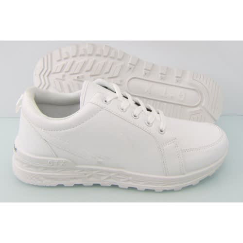Quality Affordable Unisex Walkabout Leather White Sneakers