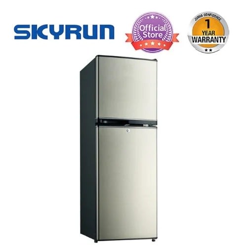 138L Double Door Fast Cooling Anti Rust Top Mount Fridge Bcd-138