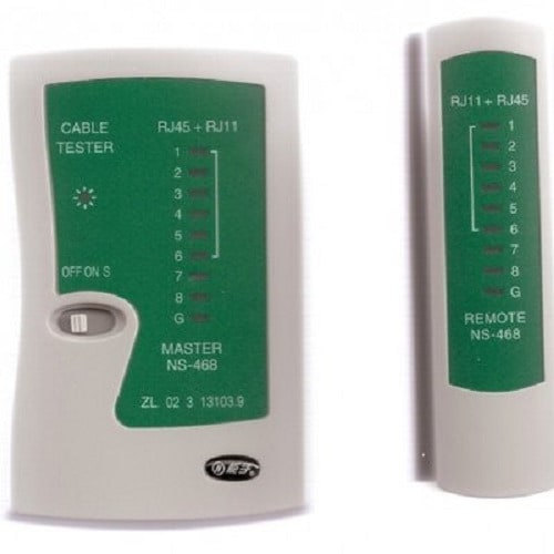 Network Lan Cable Tester Tool -Universal Chef Both Cctv Cat6 Rj45 And Intercom Rj11 Cable