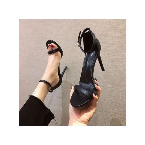 Women's Shoes, High Heels, 9CM Joker Temperament, Open Toe And Sandals